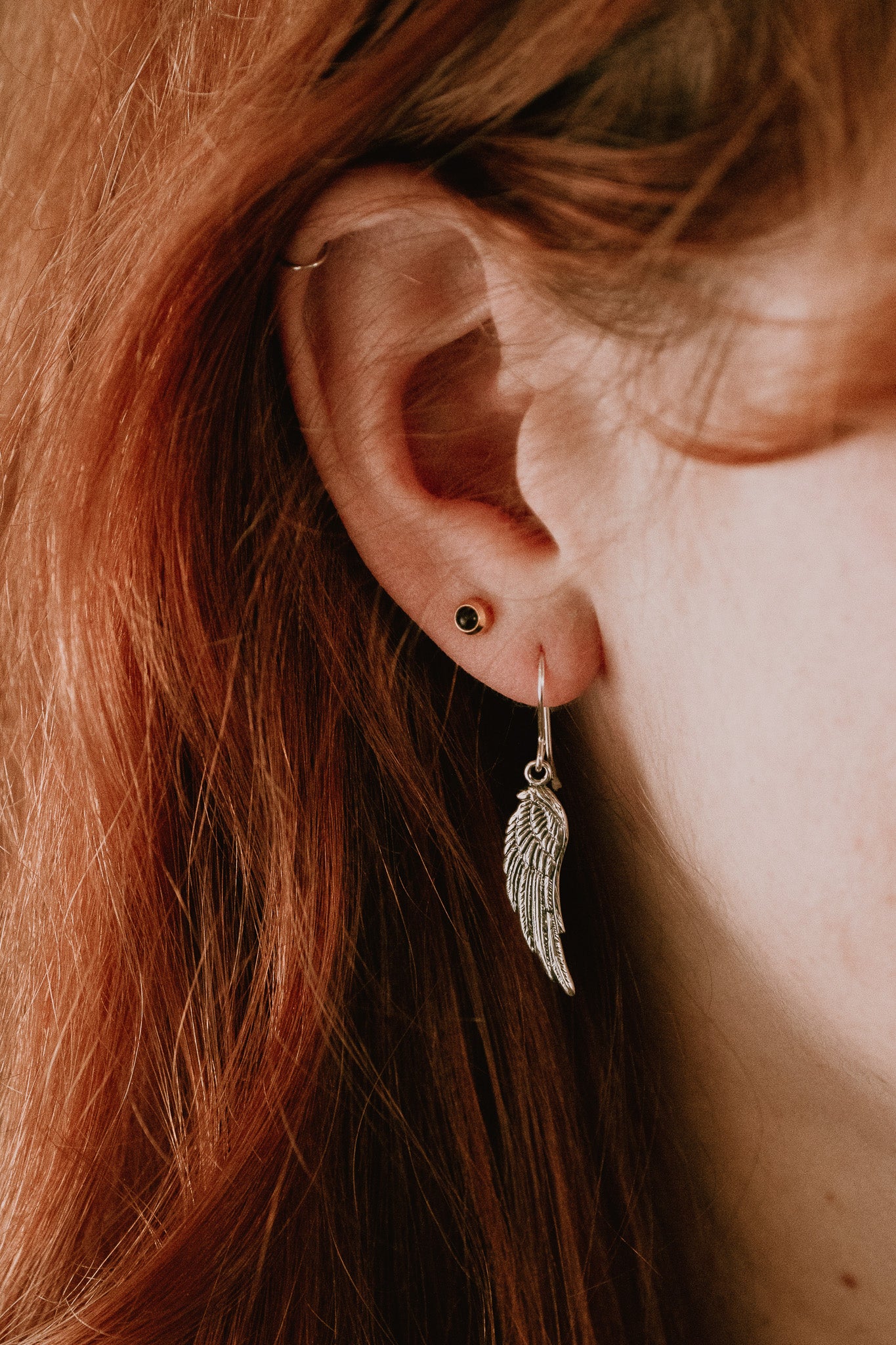 Raven Wing Earrings