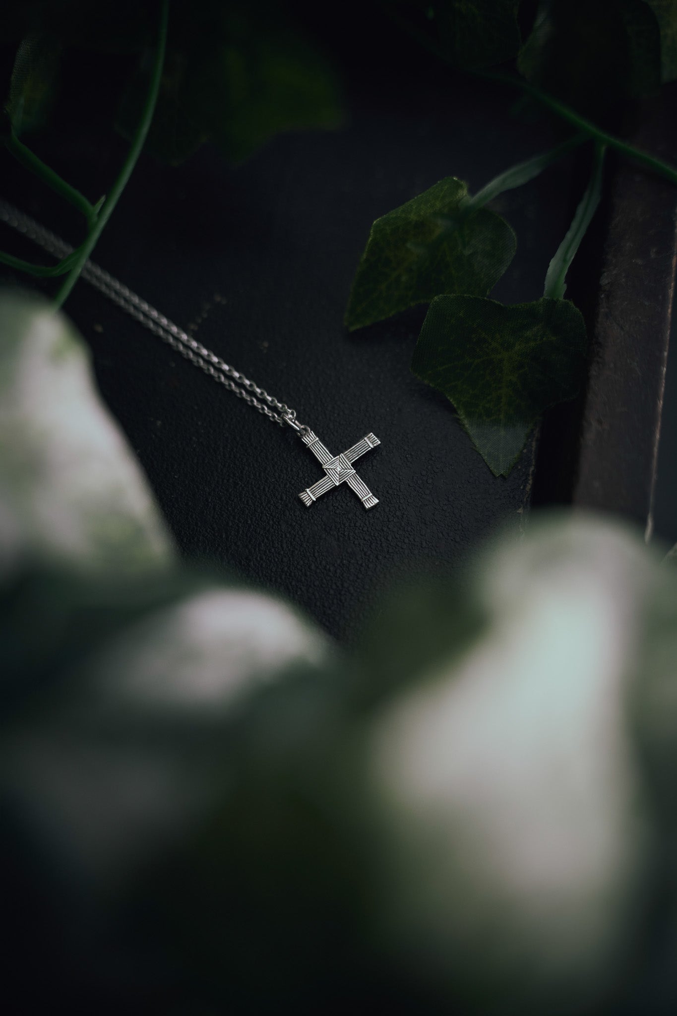St Brigid's Cross Pendant Necklace