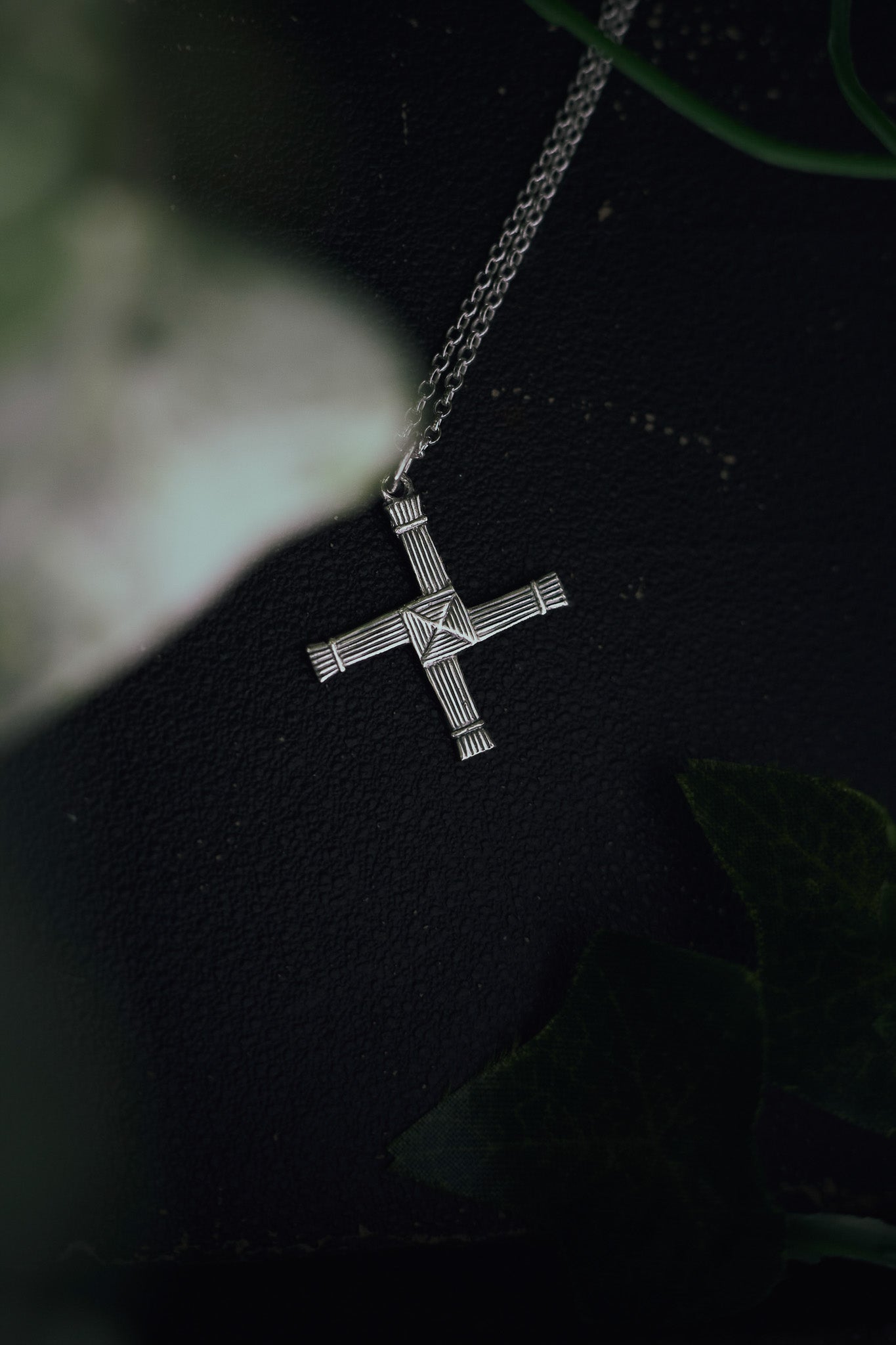 St Brigid's Cross Pendant Necklace