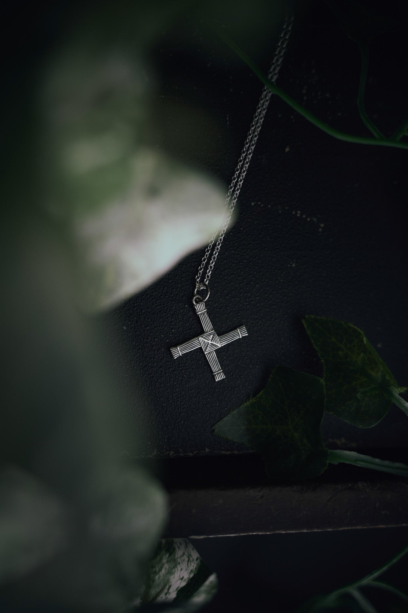 St Brigid's Cross Pendant Necklace