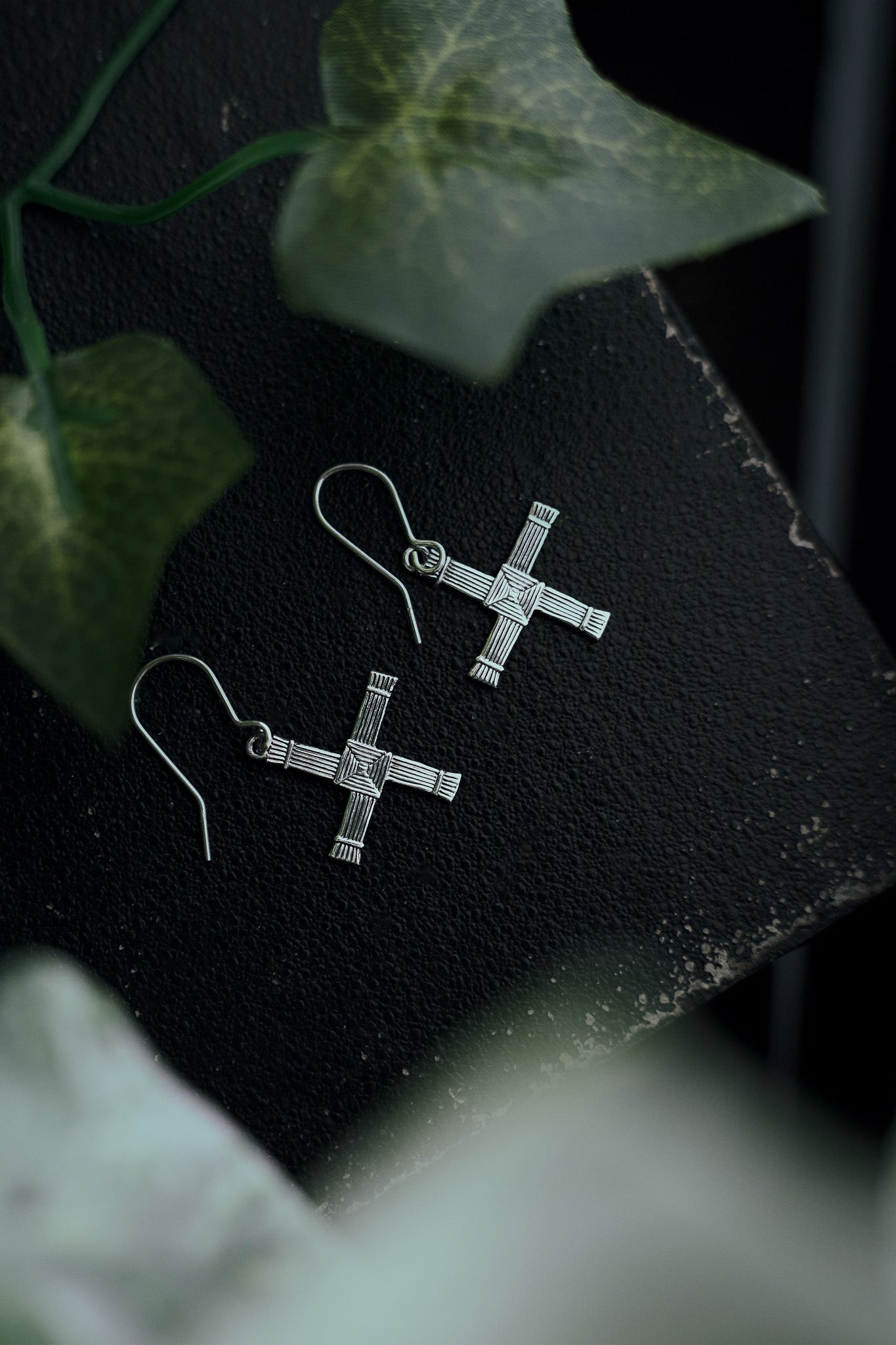 St Brigid's Cross Earrings