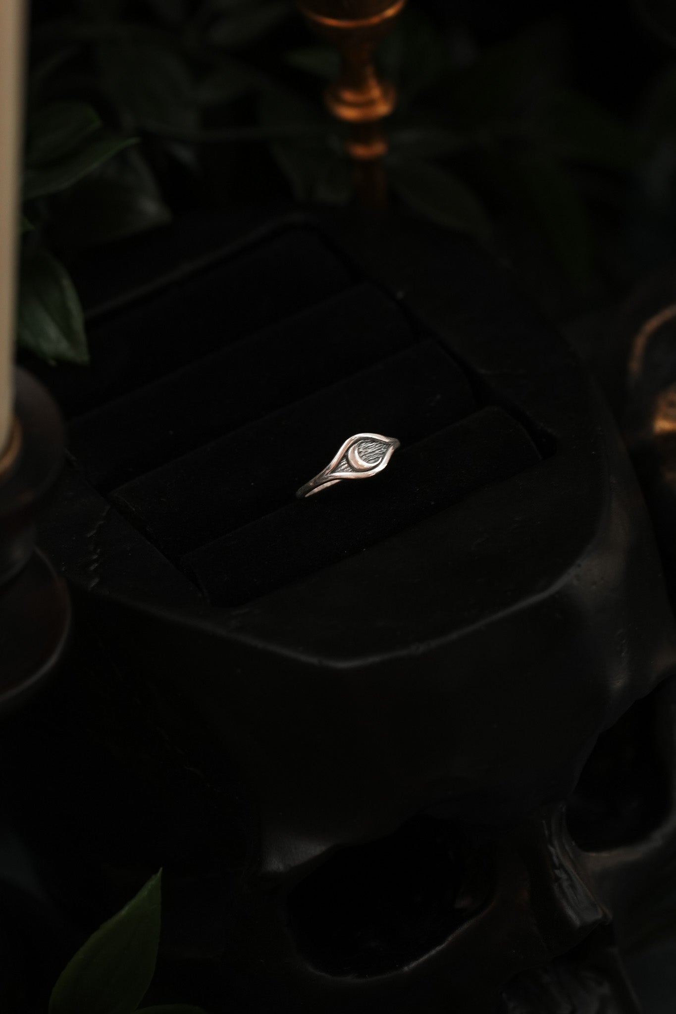 Selene Moon Godess Ring