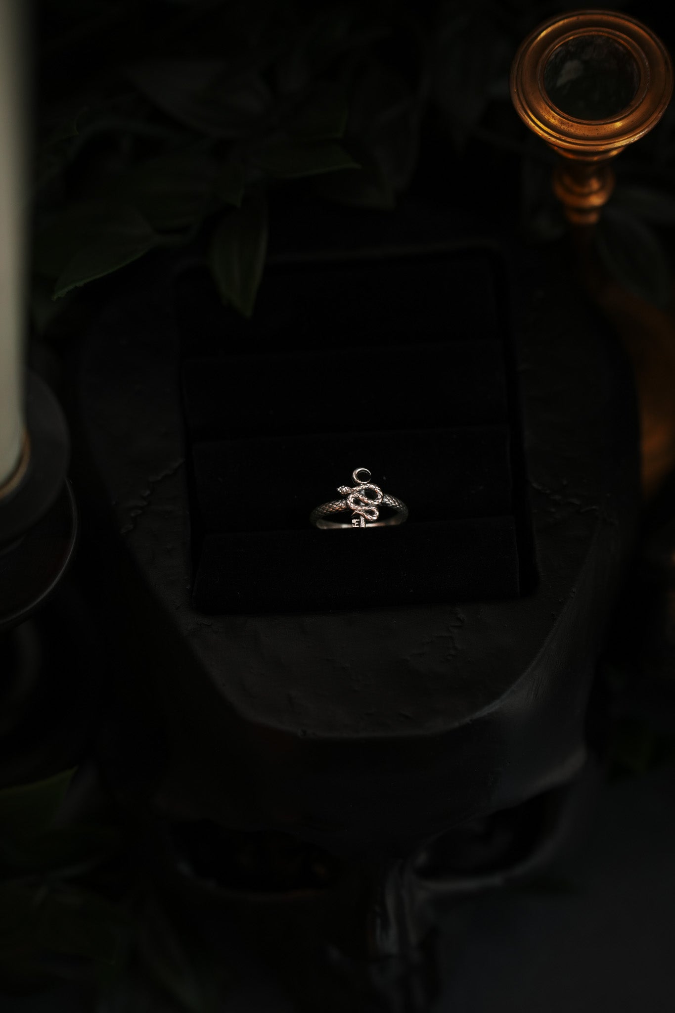 Hecates Key Sterling Silver Ring