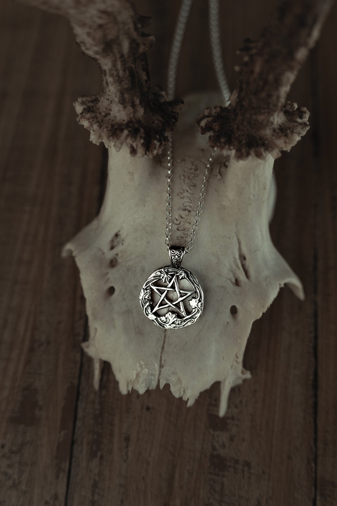 Enchanted Vine Pentacle Pendant – Rooted in Magic