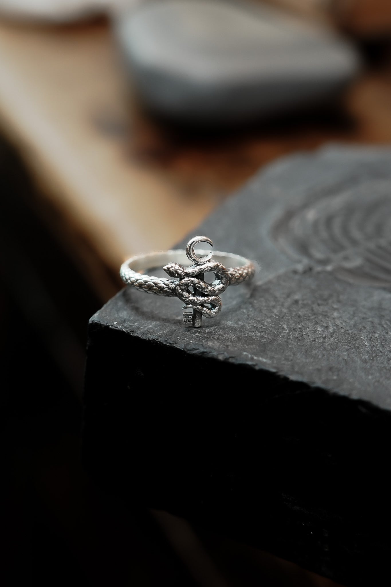 Hecates Key Sterling Silver Ring
