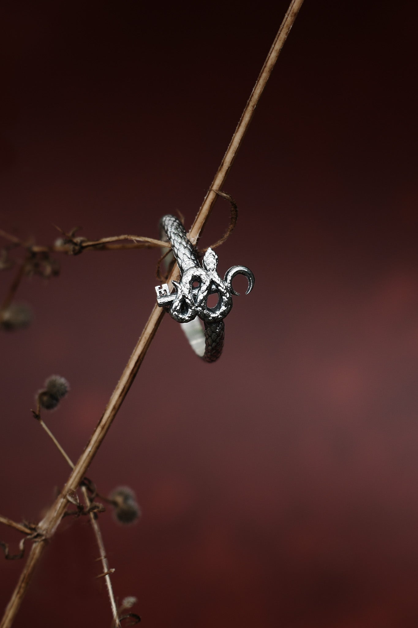 Hecates Key Sterling Silver Ring