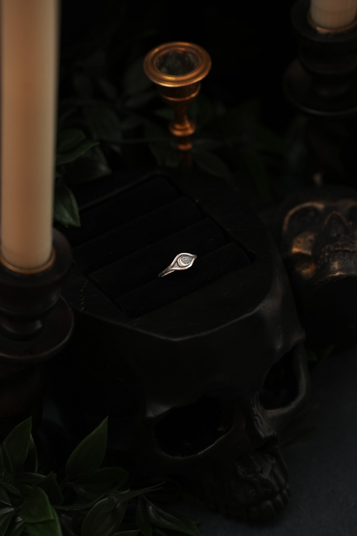 Selene Moon Godess Ring