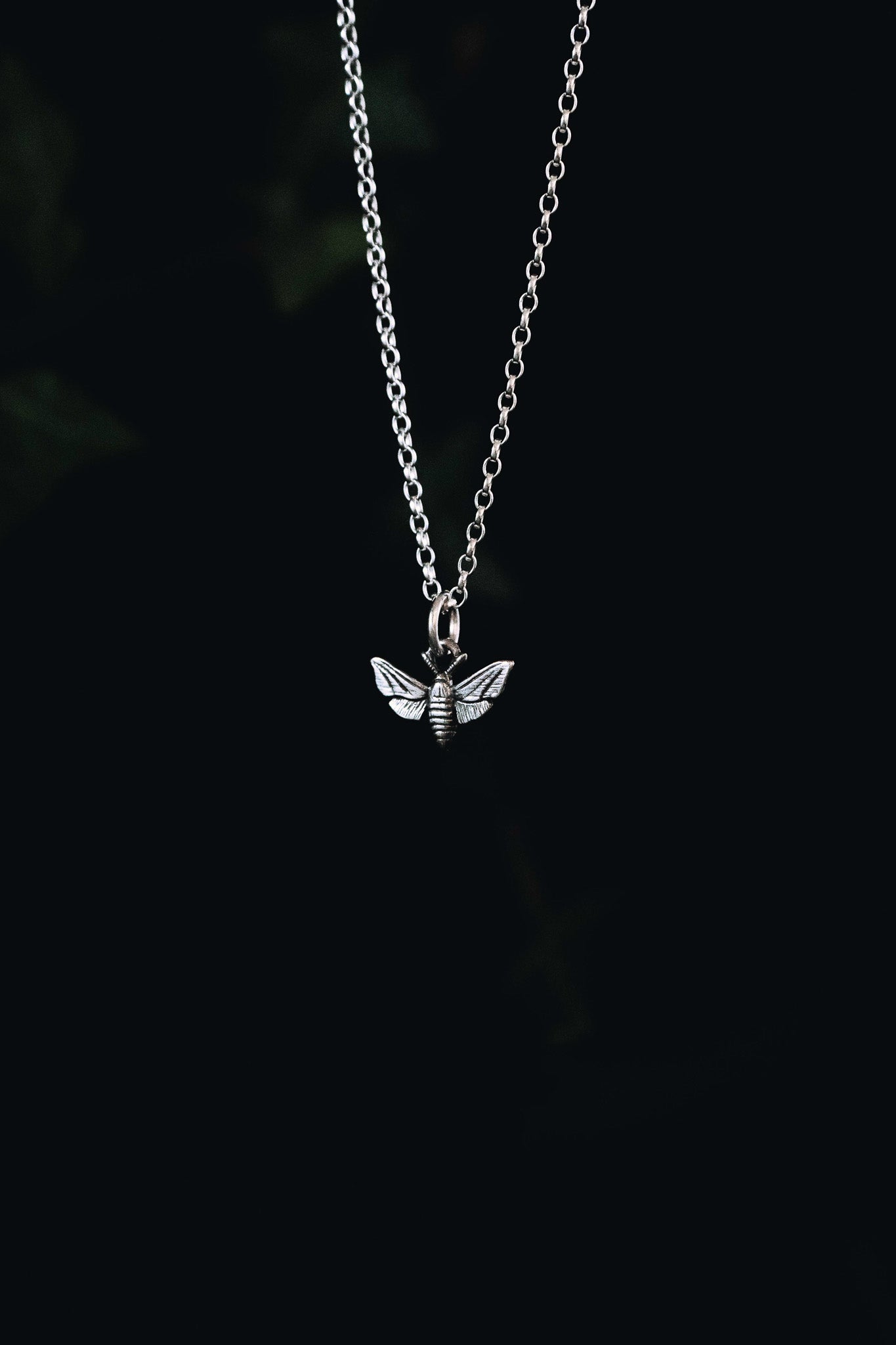 Hawk Moth Charm or Charm Necklace