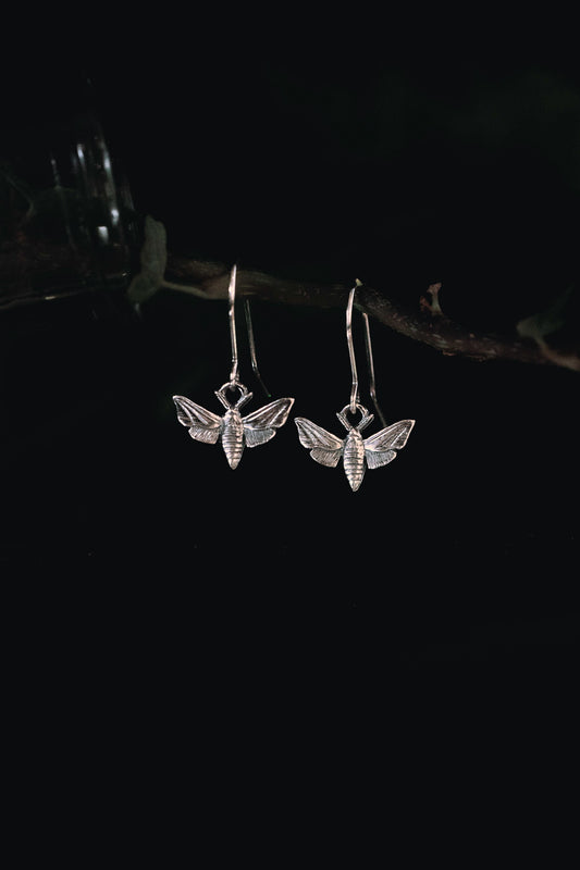 Hawk Moth Earrings