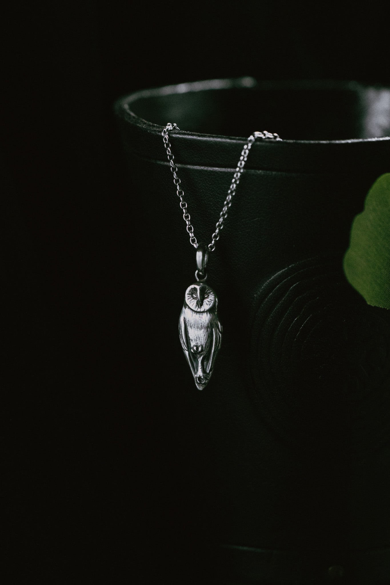 Eira - Barn Owl Pendant Necklace