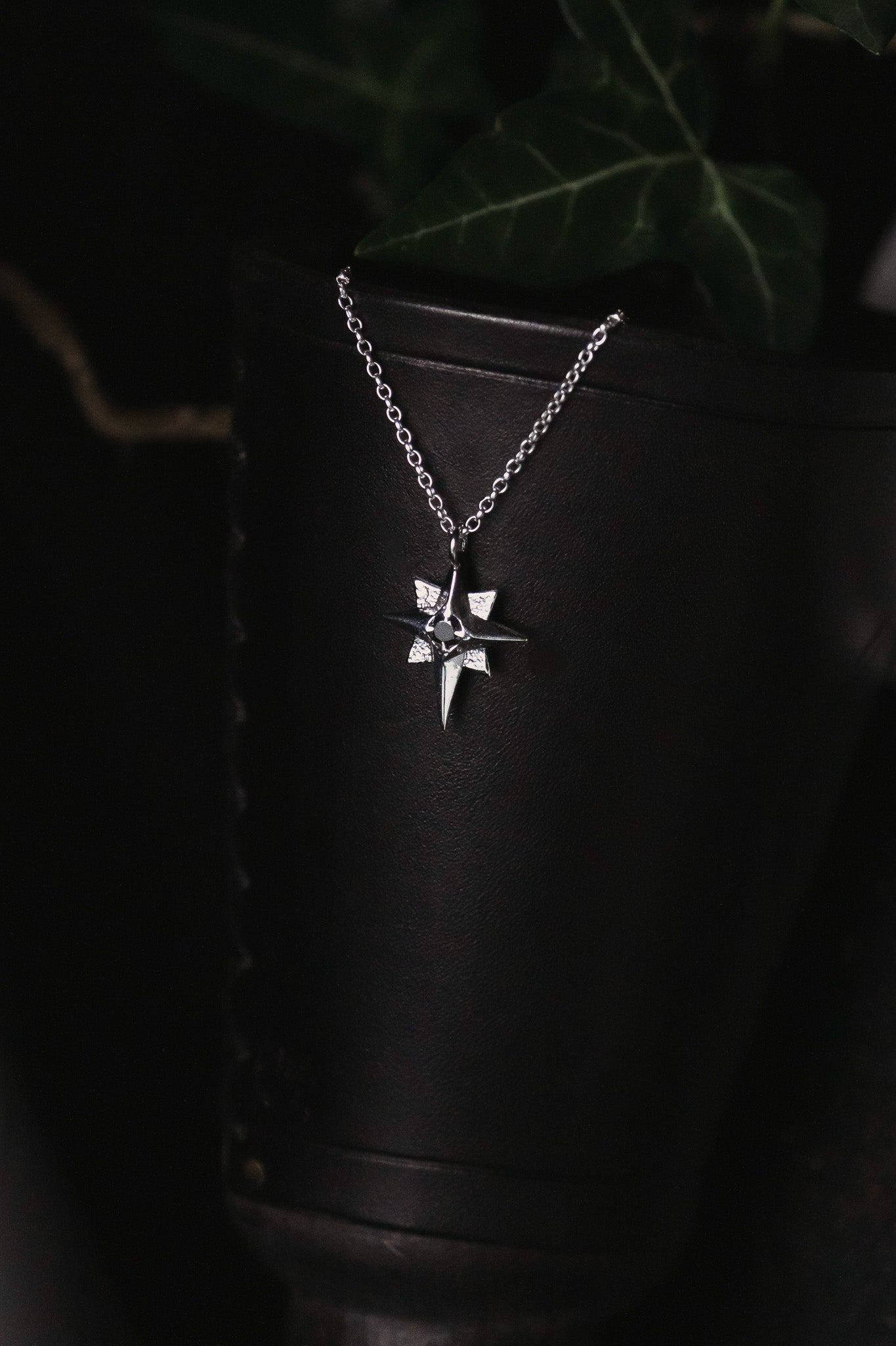 'Polaris' North Star Pendant Necklace