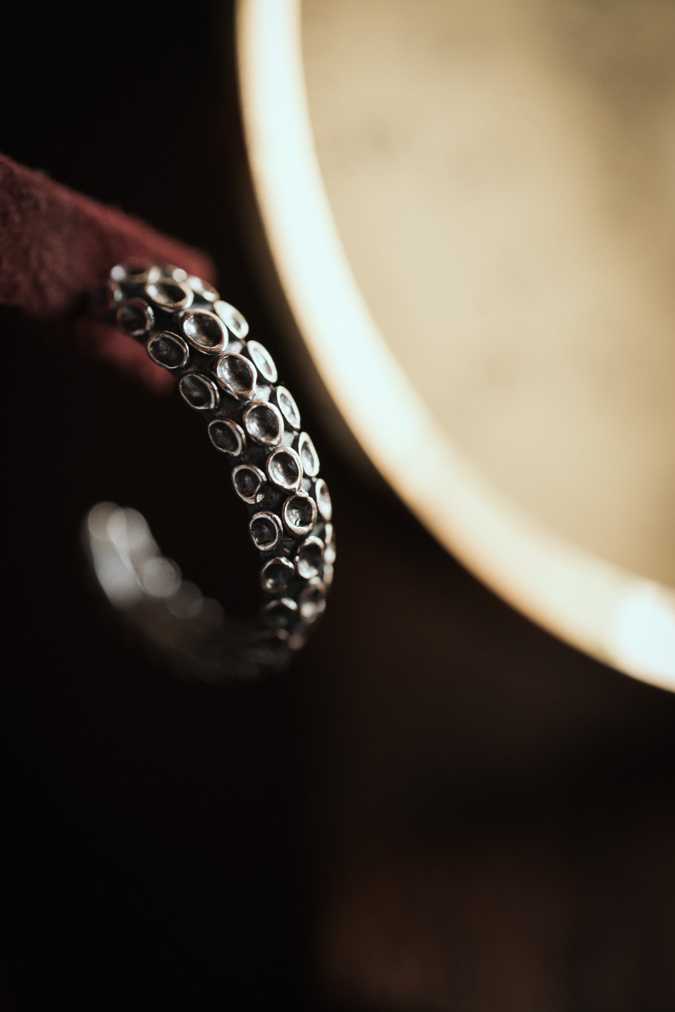 The Kraken Sterling Silver Tentacle Hoop Earrings
