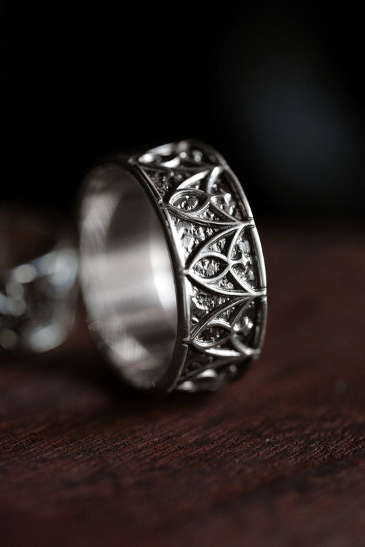 The Sanctus Medieval Gothic Arch Ring