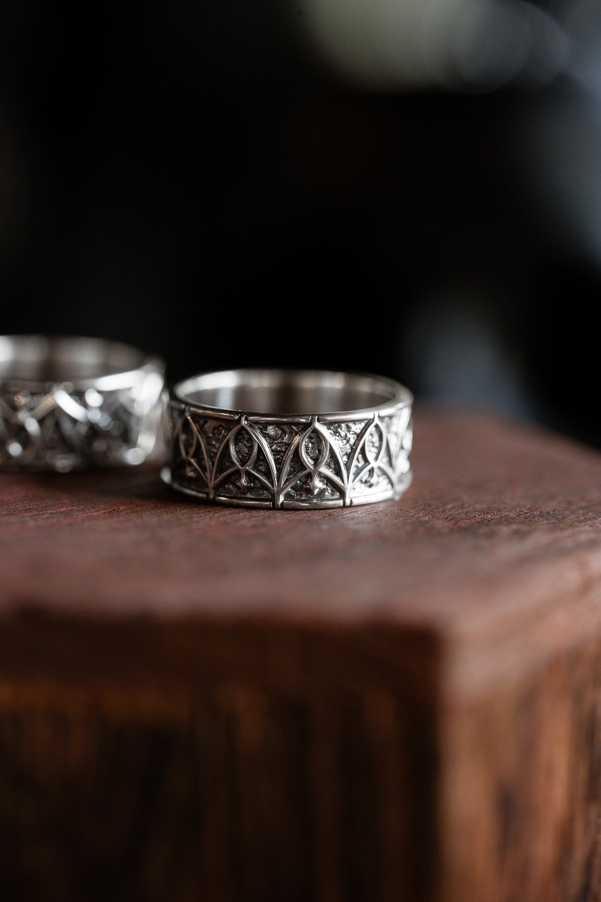 The Sanctus Medieval Gothic Arch Ring