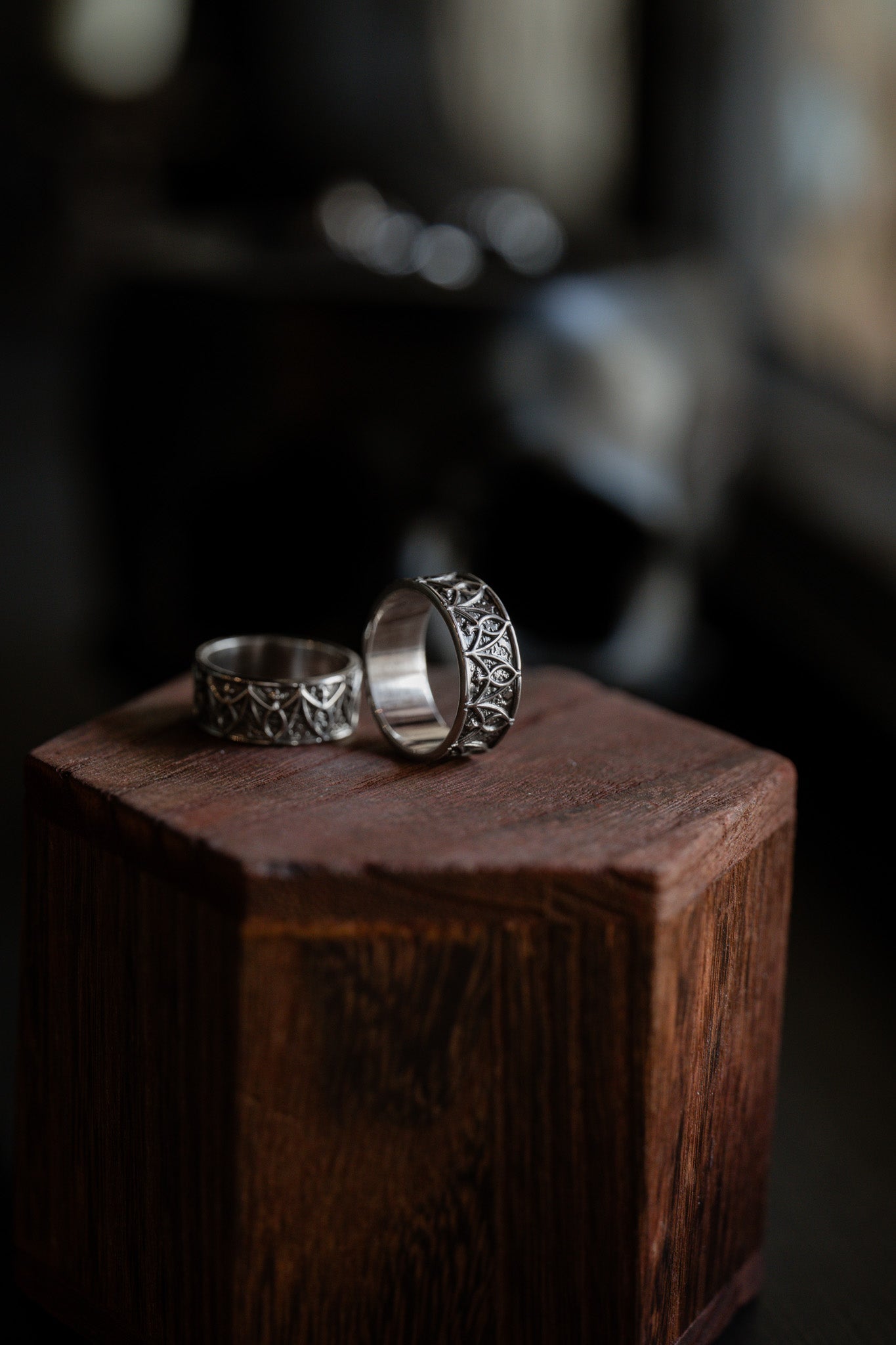 The Sanctus Medieval Gothic Arch Ring