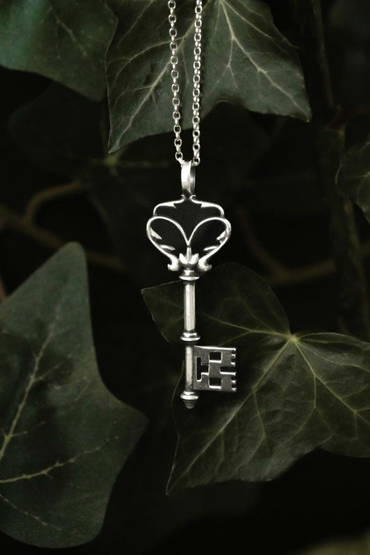 Large Gothic Key Pendant