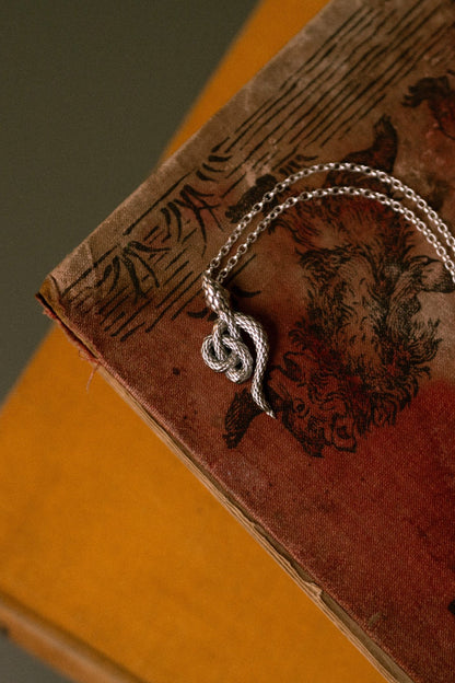 'Corra' Celtic Serpent Necklace