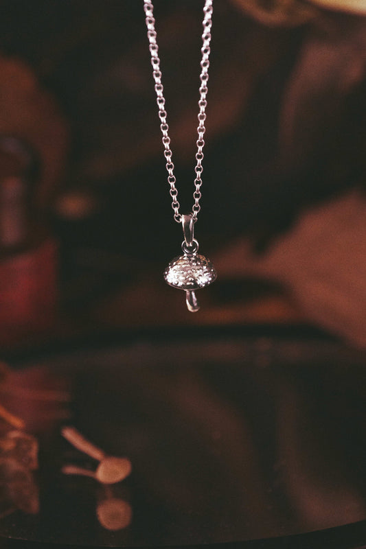 Fly Agaric Mushroom Necklace