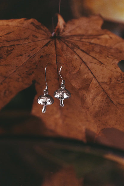 Fly Agaric Mushroom Earrings