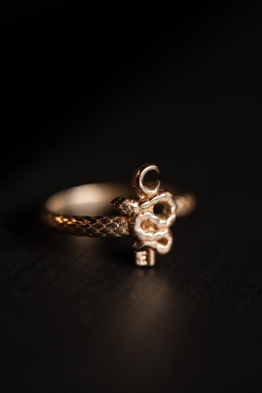 Gold Hecates Key Ring