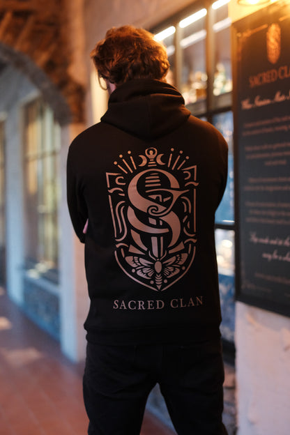 Sacred Clan “Libertas Non Conformandi” Unisex Black Hoodie