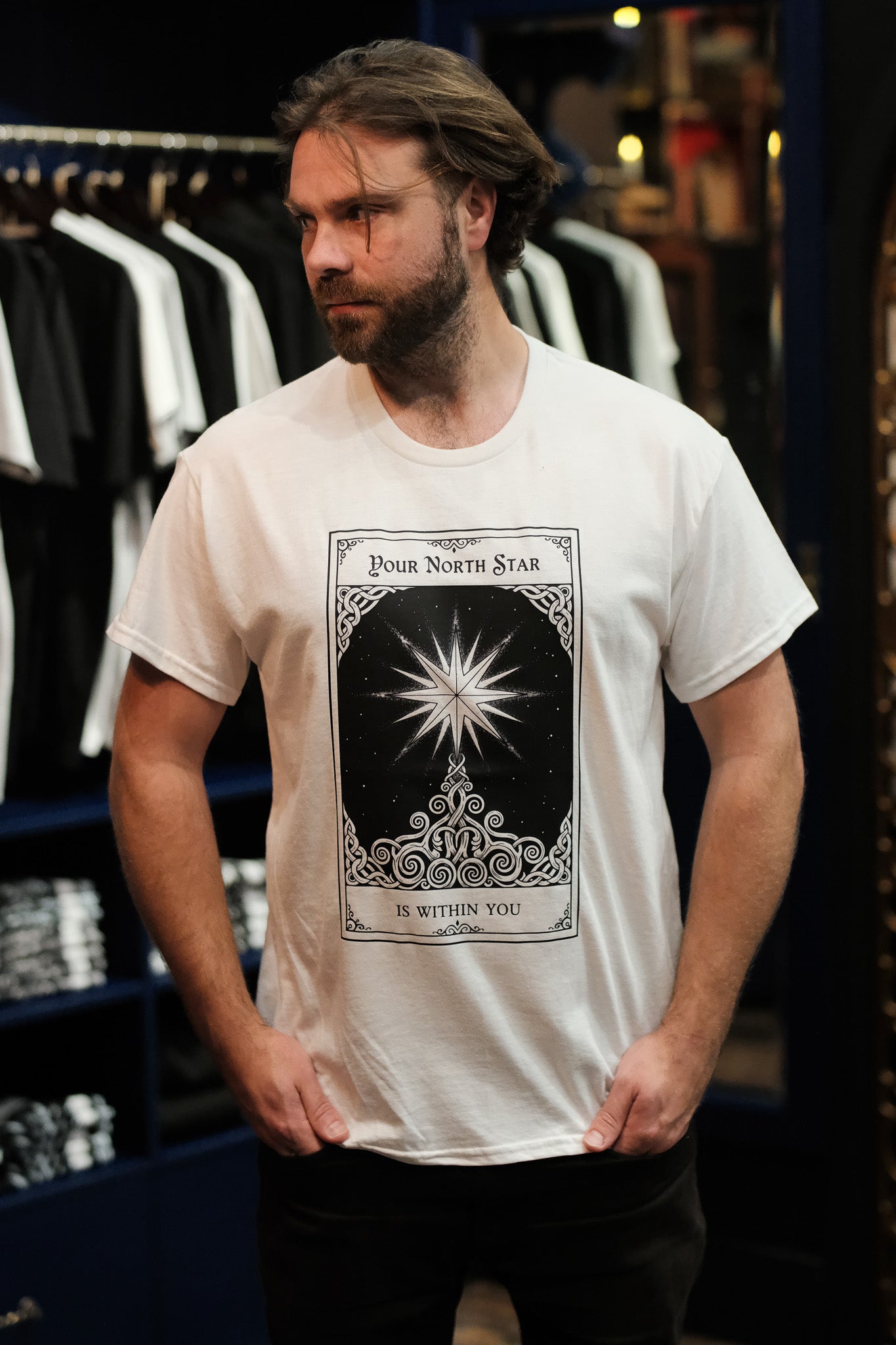 White Your North Star is Within You T-Shirt
