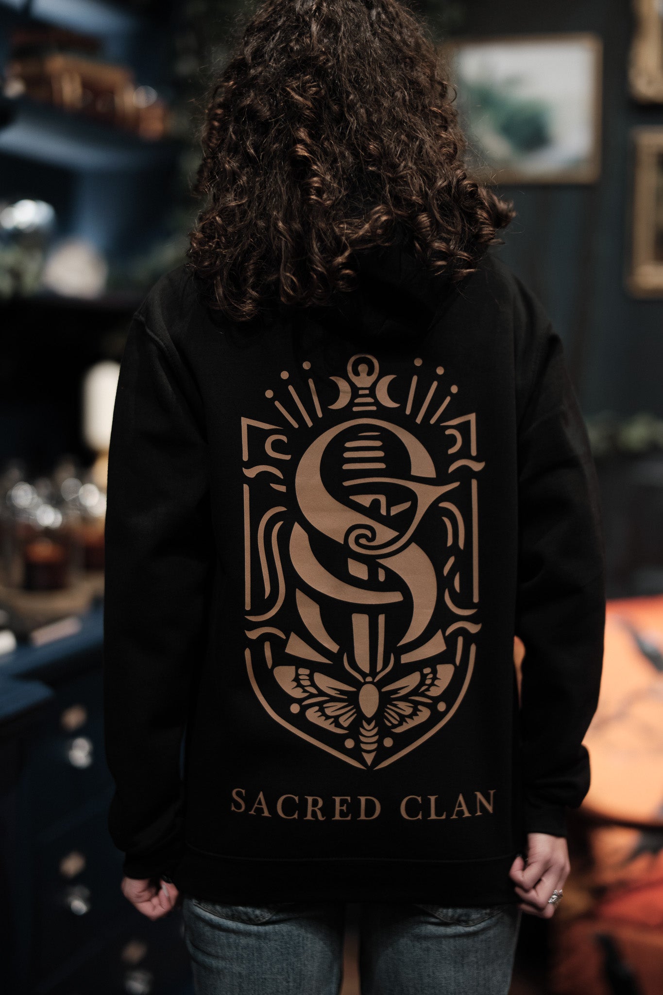 Sacred Clan “Libertas Non Conformandi” Unisex Black Hoodie