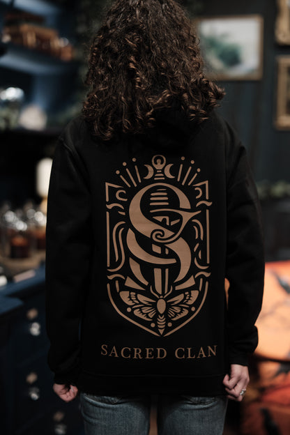 Sacred Clan “Libertas Non Conformandi” Unisex Black Hoodie