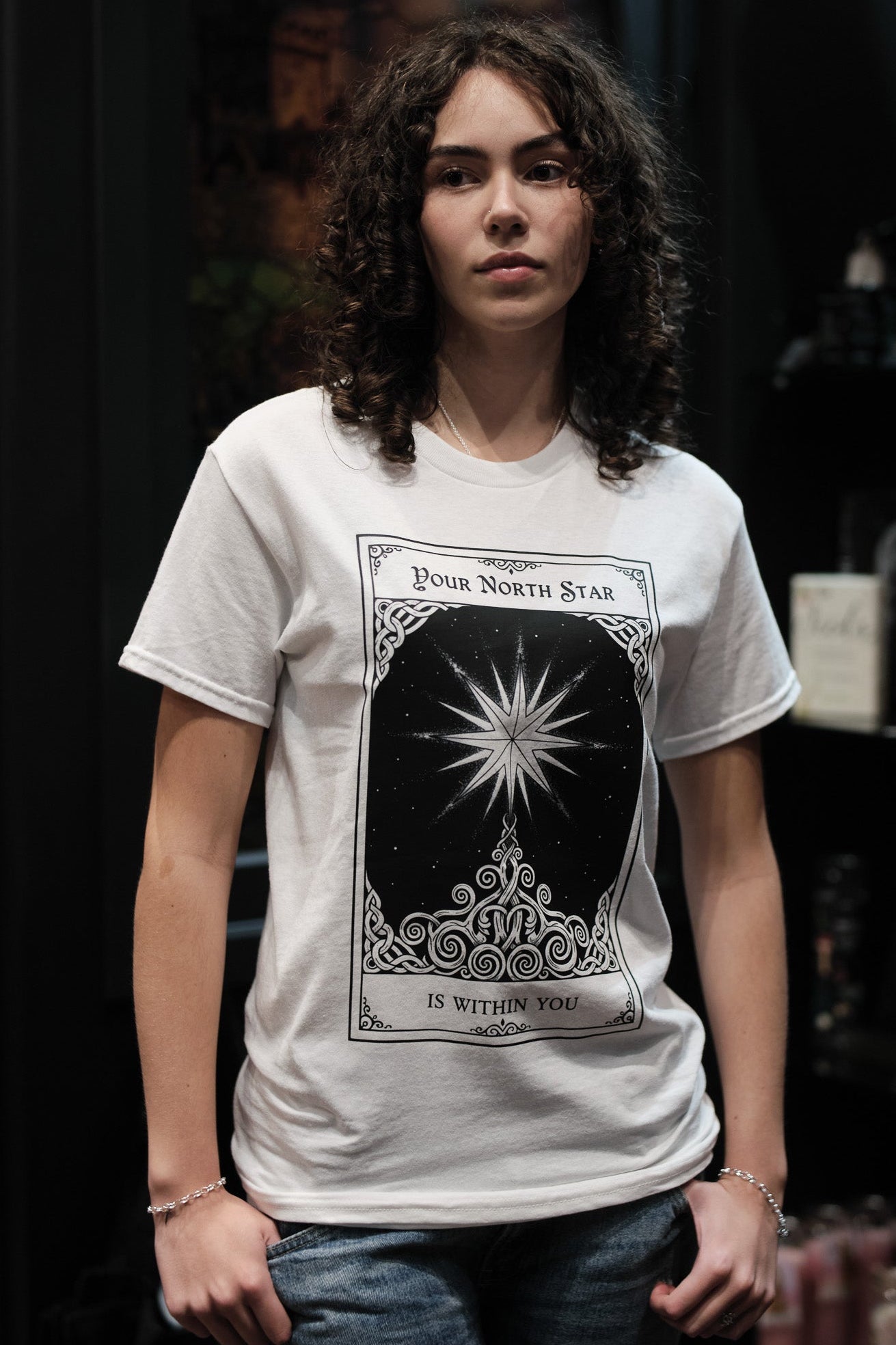 White Your North Star is Within You T-Shirt