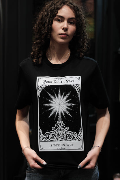 Black Your North Star is Within You T-Shirt