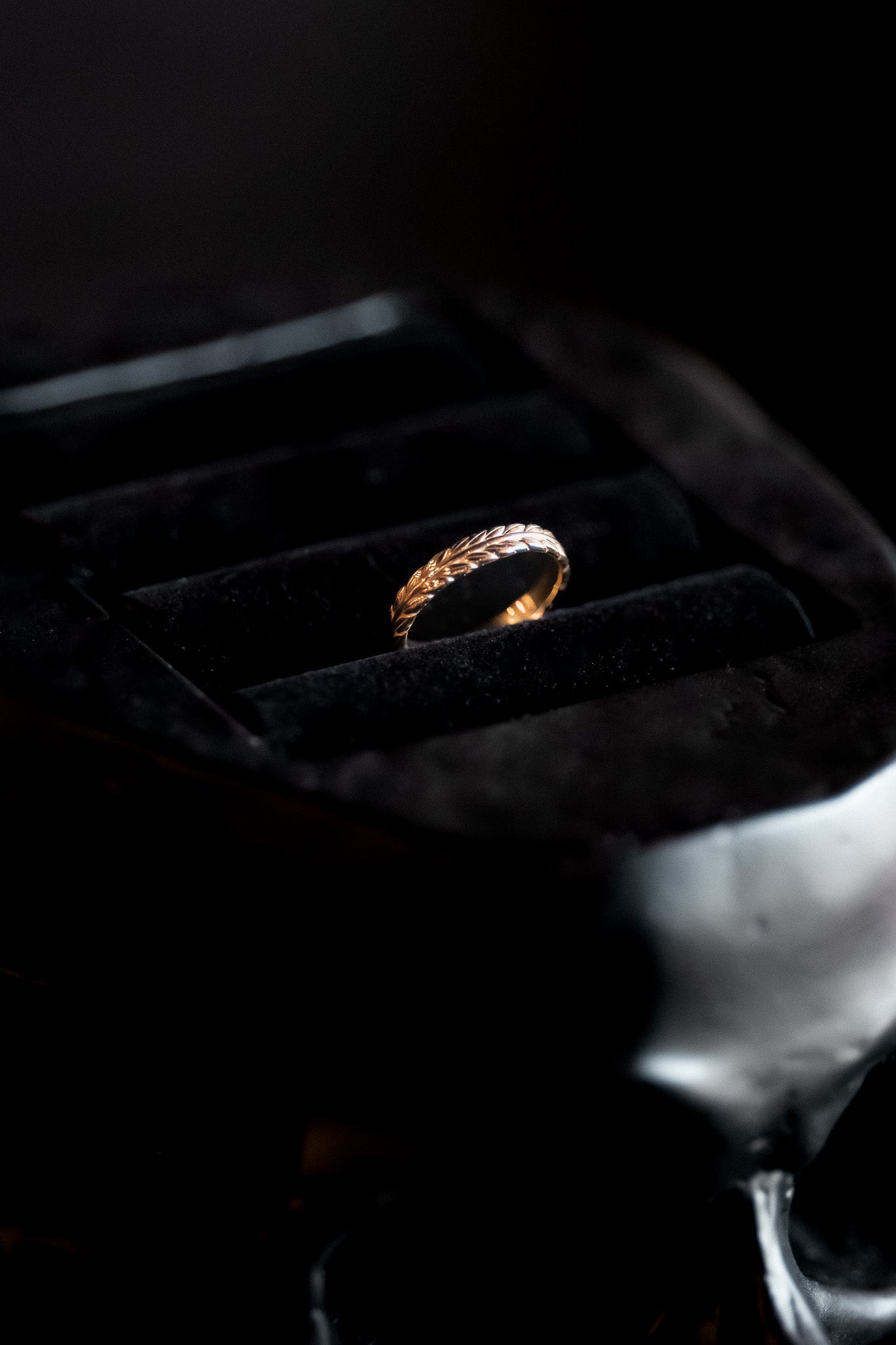 Gold Demeter 'Wheatsheaf' Goddess Ring