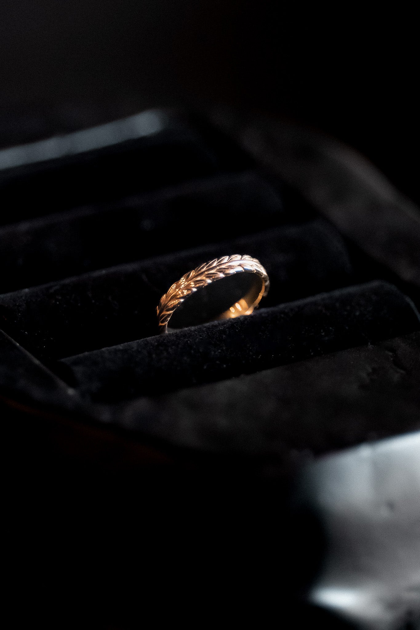 Gold Demeter 'Wheatsheaf' Goddess Ring