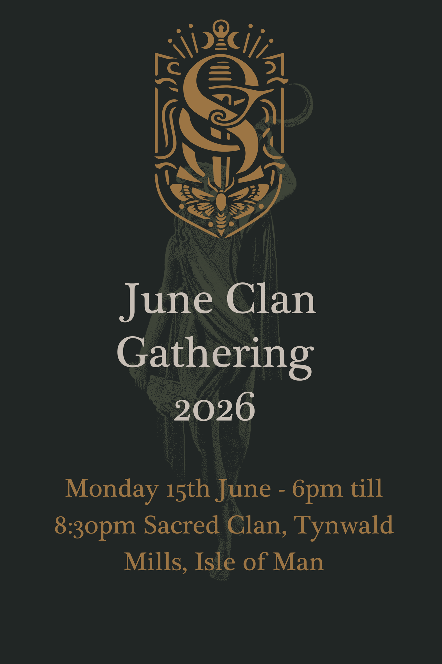 June Clan Gathering Monday 15th June 2026 | 6pm–8:30pm Sacred Clan, Tynwald Mills, Isle of Man