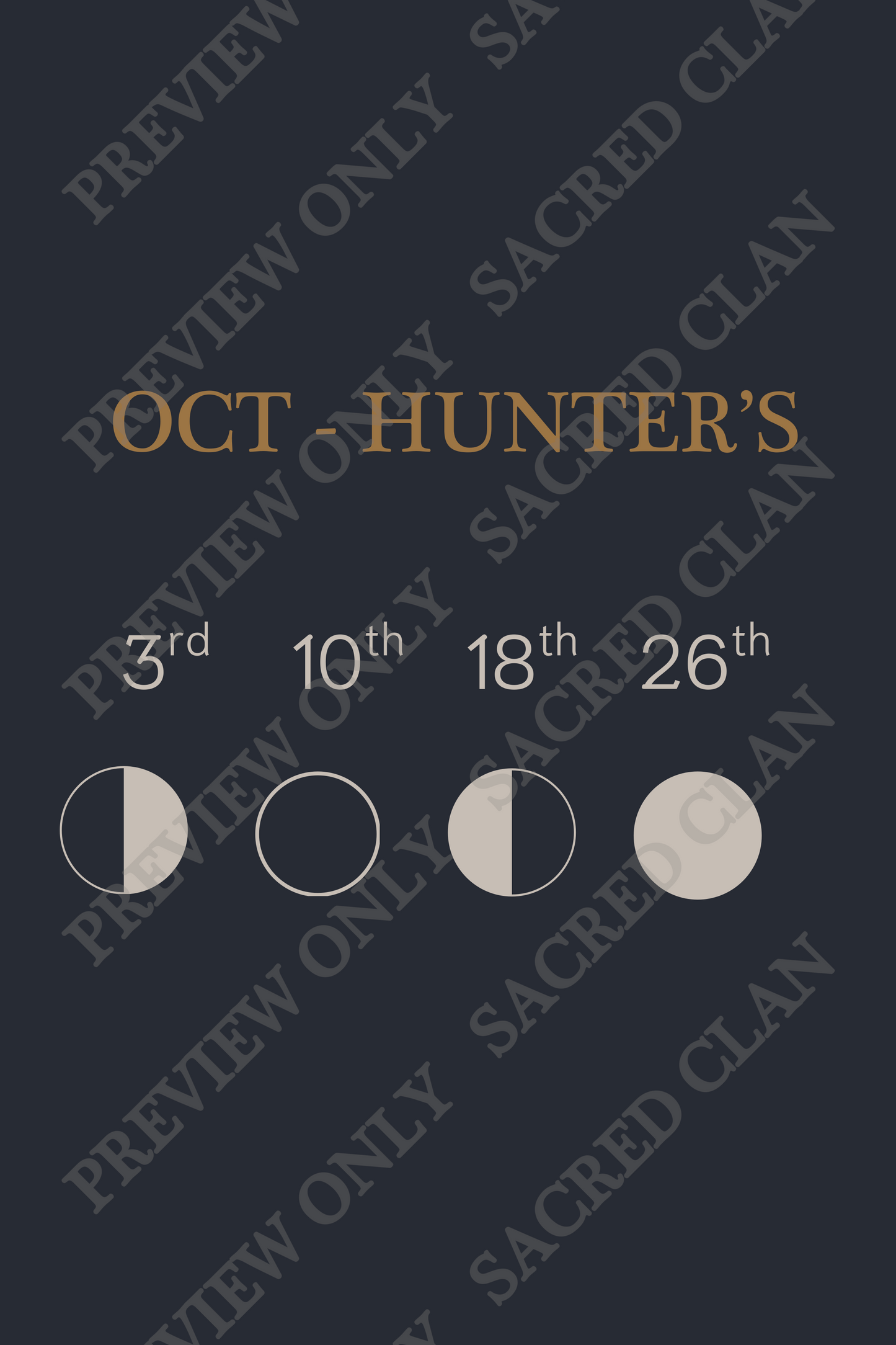 Moon Phase Printable 2026