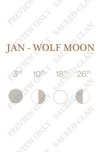 Moon Phase Printable 2026