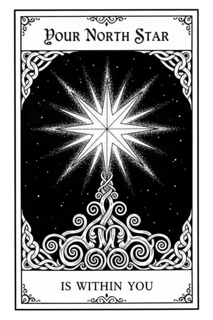 Black Your North Star is Within You T-Shirt