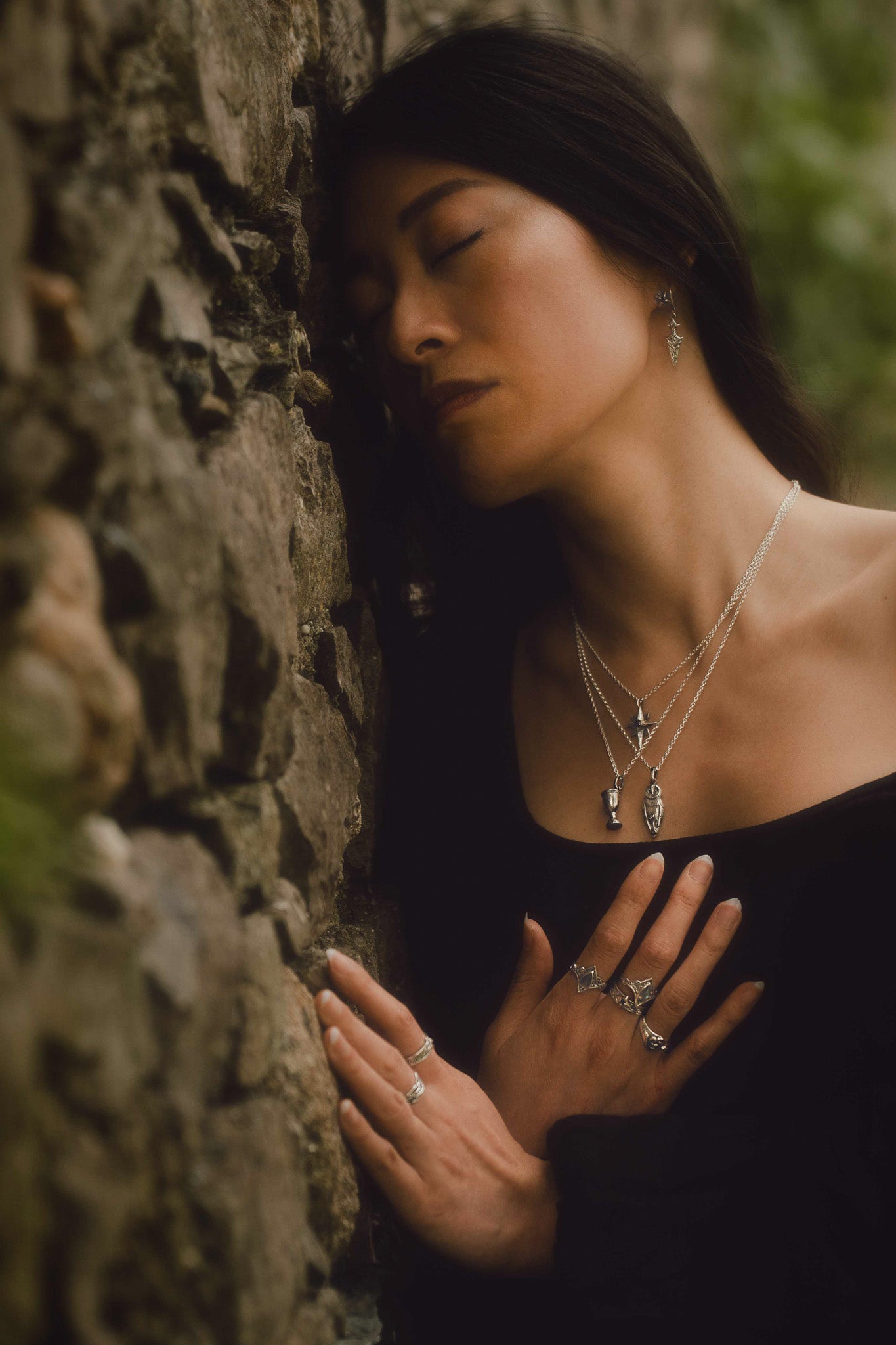 Eira - Barn Owl Pendant Necklace